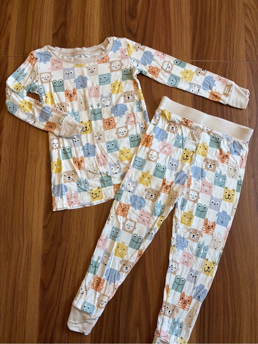 Little Sleepies 18-24M Check Mate Pajama Set